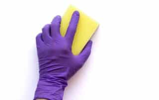 how to clean painted walls